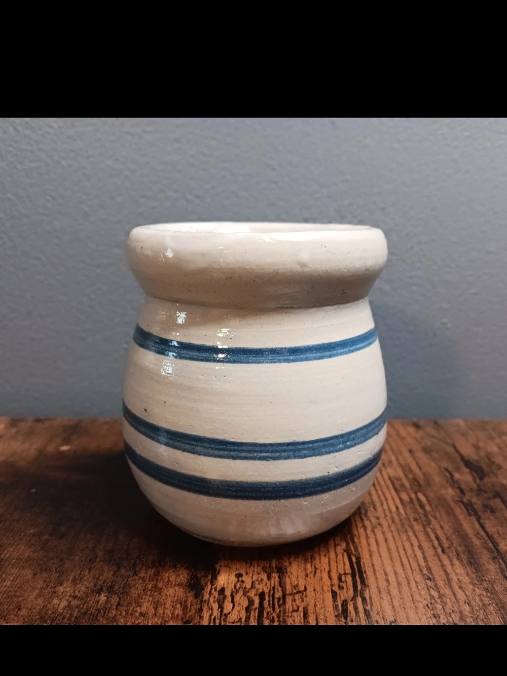 Vintage Stoneware Small Crock
